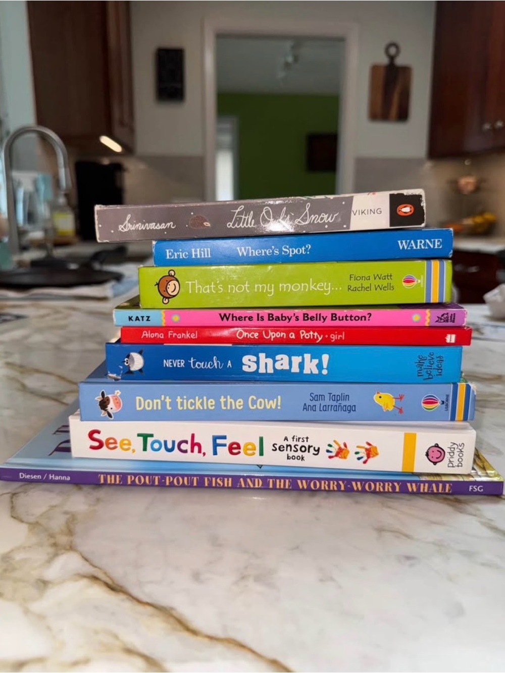 Interactive books for baby/toddlers
